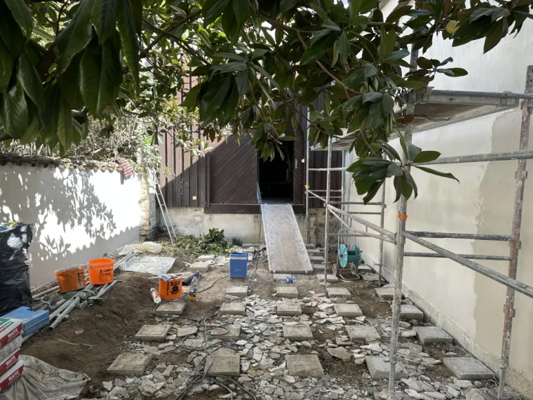 Réaménagement d’un jardin intérieur à Bourg en Bresse, Bourg-en-Bresse, Certif