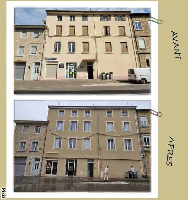 CERTIF SAS réalise une isolation extérieure pour le compte d'un particulier a Lagnieu (01), Bourg-en-Bresse, Certif