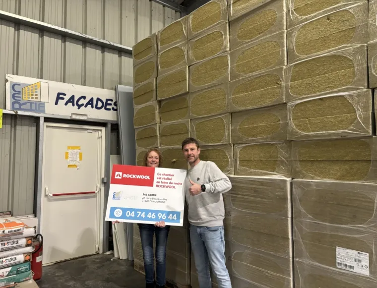 isolation extérieur en laine de roche, Bourg-en-Bresse, Certif