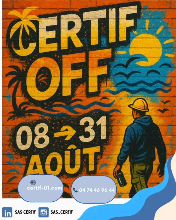 vacances estivales, Bourg-en-Bresse, Certif