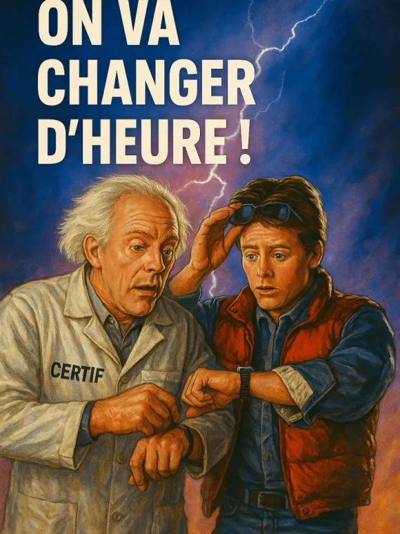 Changement d’heure , Bourg-en-Bresse, Certif