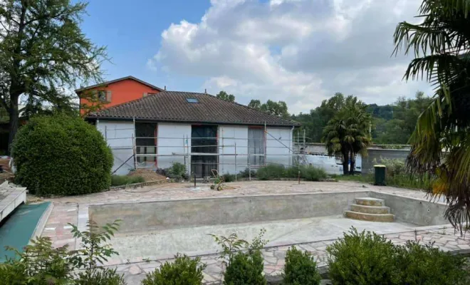 Travaux de ravalement de façade, Bourg-en-Bresse, Certif